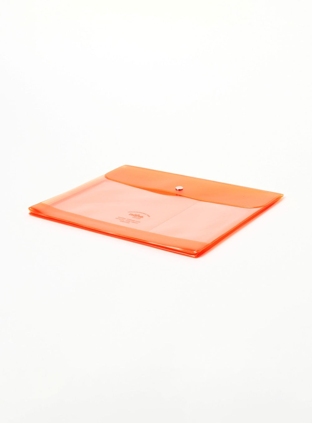 【รุ่นพิเศษ】nahe(R) / เจเนอรัล พอร์พัส เคส A5 สีส้มใส
