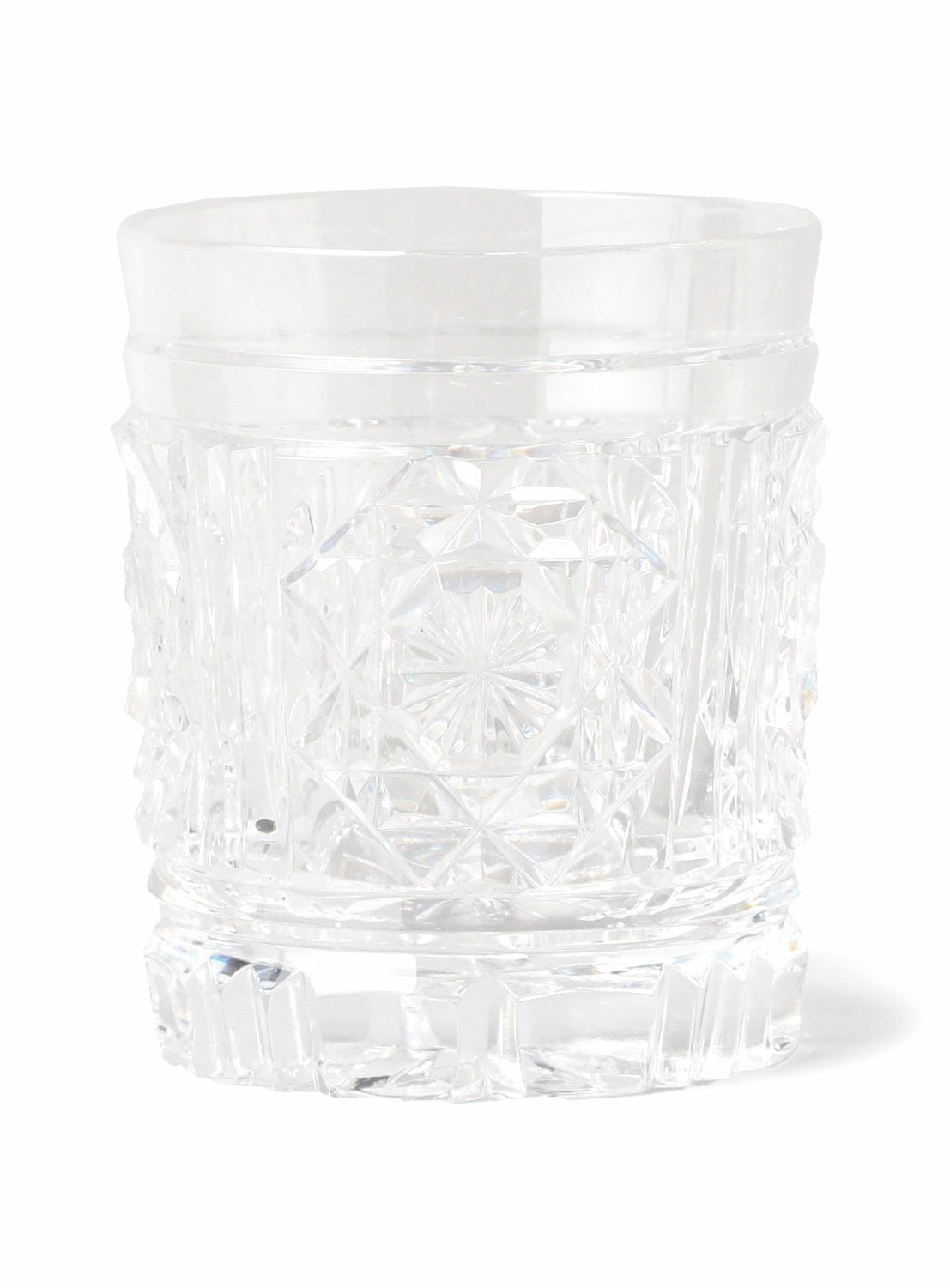 Bino Takumi Glass Studio Deshimaru / Satsuma Kiriko Tumbler (Clear)