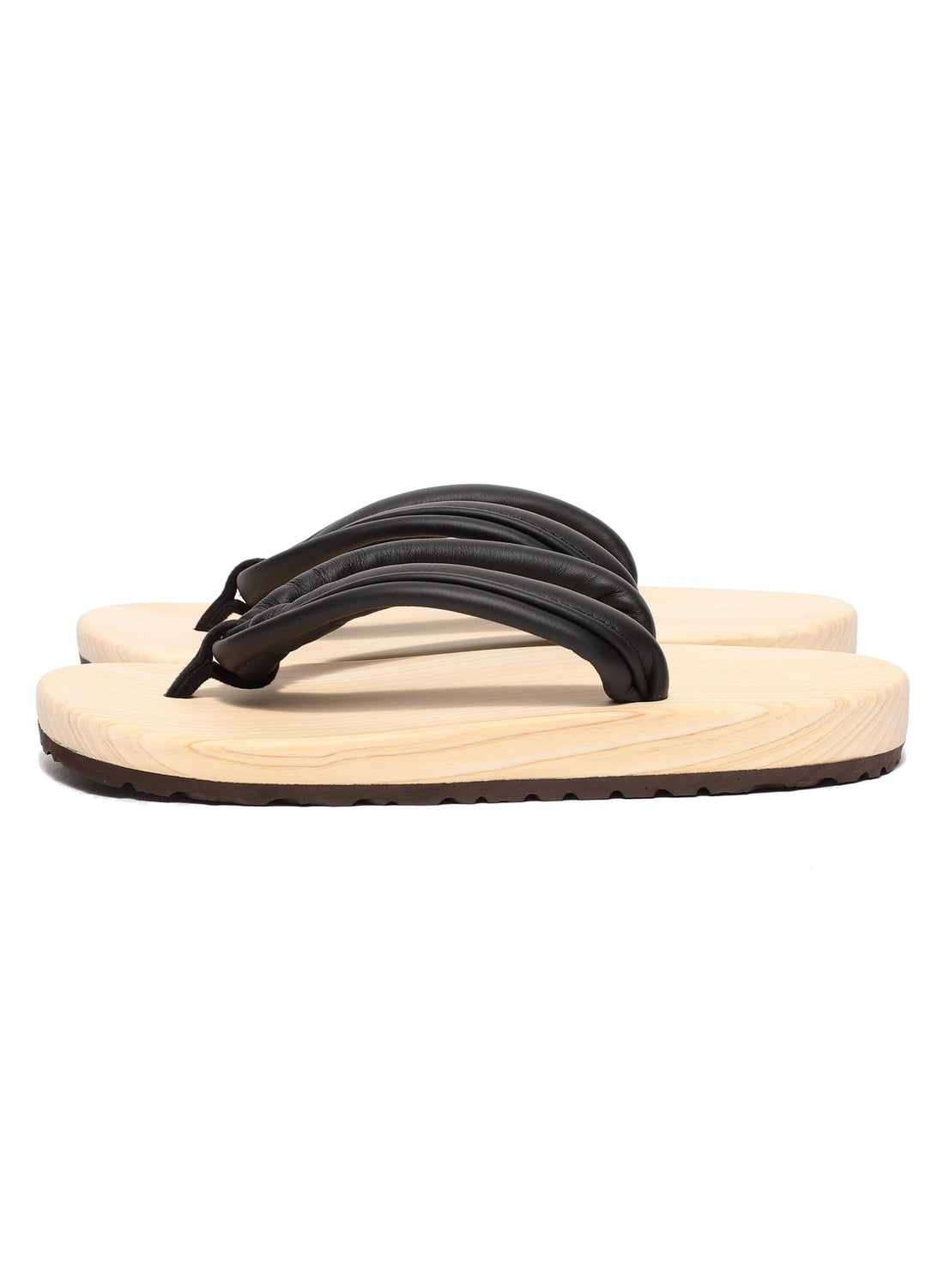 【Exclusive】Uratsuka Kobo / Leather Geta Sandals