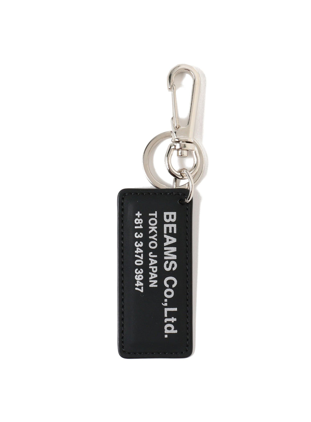 Leather Reflector Tag Keyholder