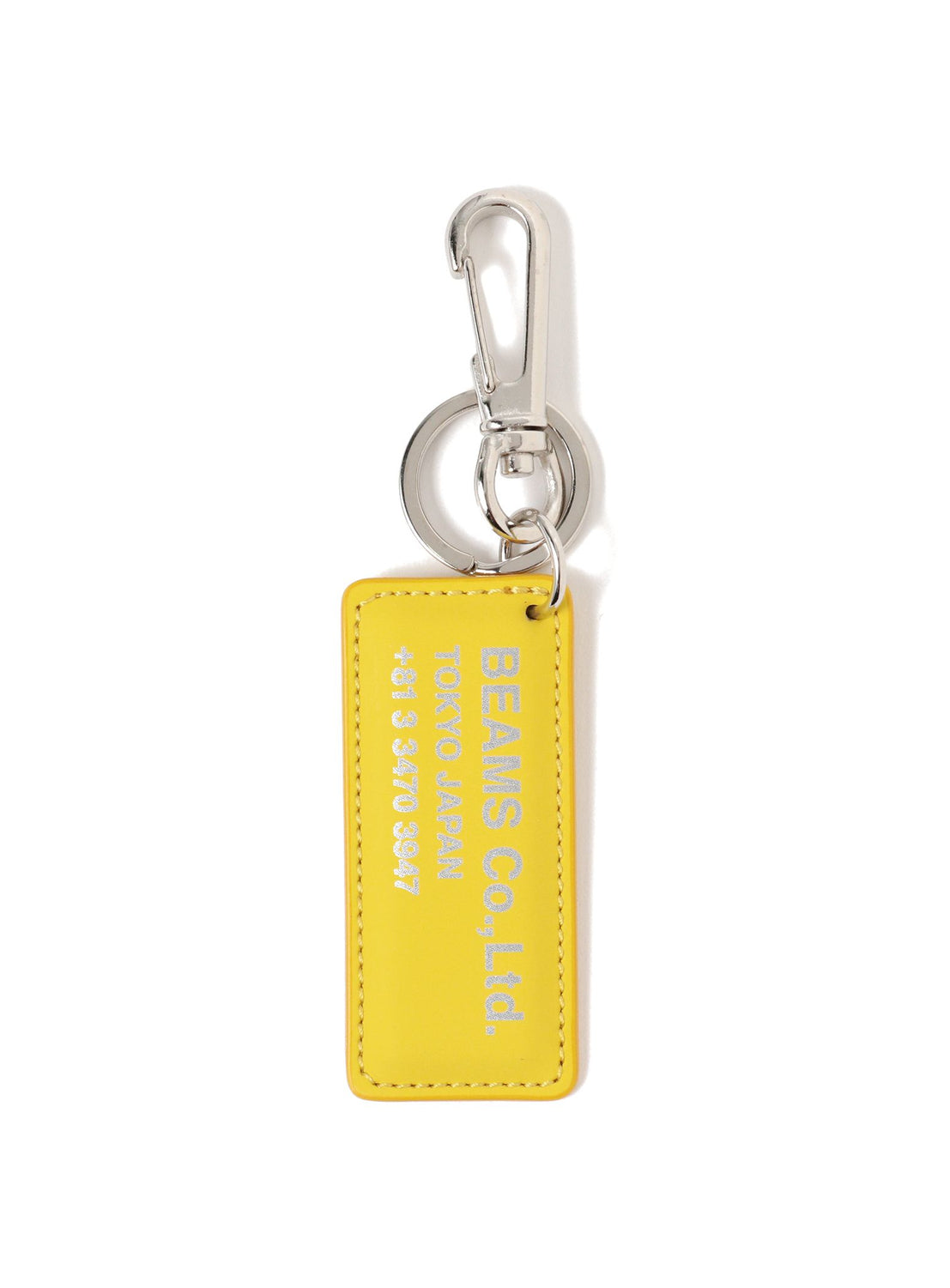 Leather Reflector Tag Keyholder