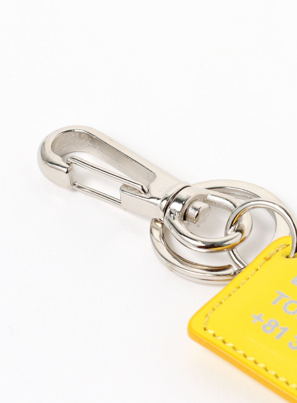 Leather Reflector Tag Keyholder