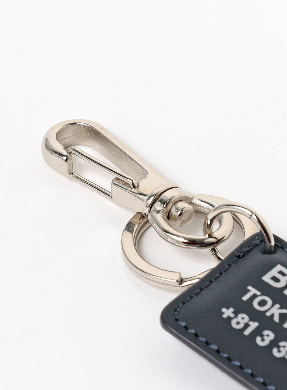 Leather Reflector Tag Keyholder