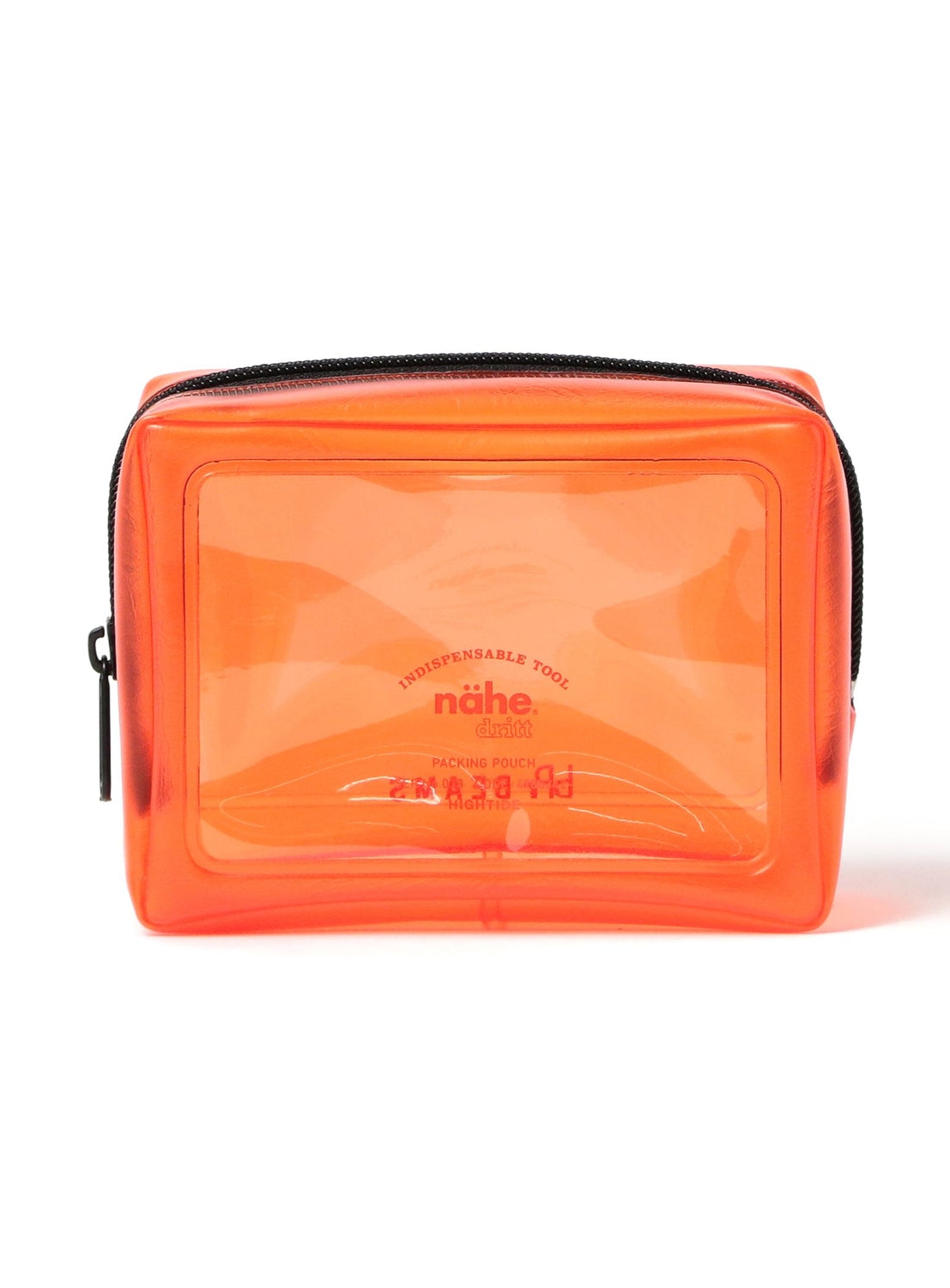 【Exclusive】nahe(R) / Clear Packing Pouch SS Orange