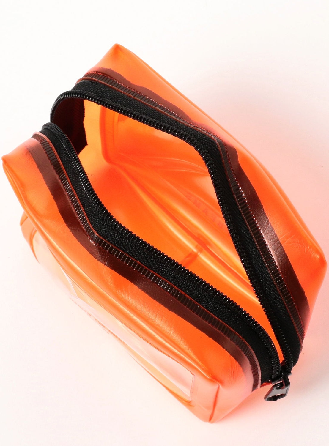 【Exclusive】nahe(R) / Clear Packing Pouch SS Orange