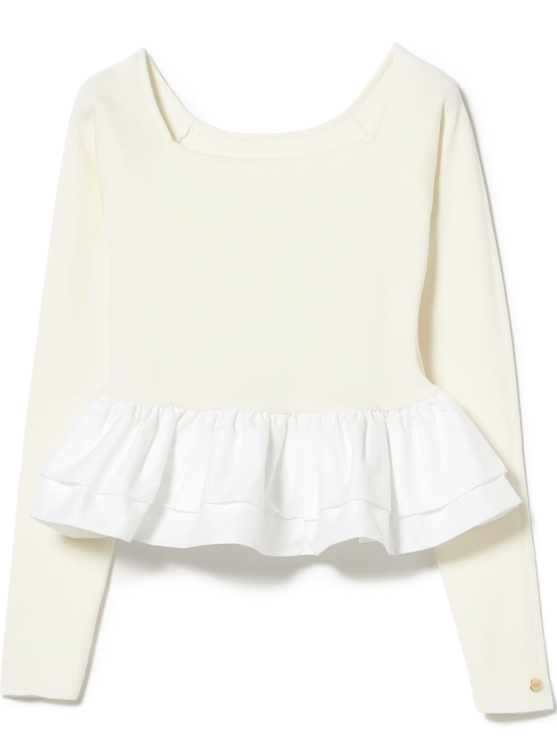 BEAMS SALON / เสื้อถักพัฟฟี่ 2WAY