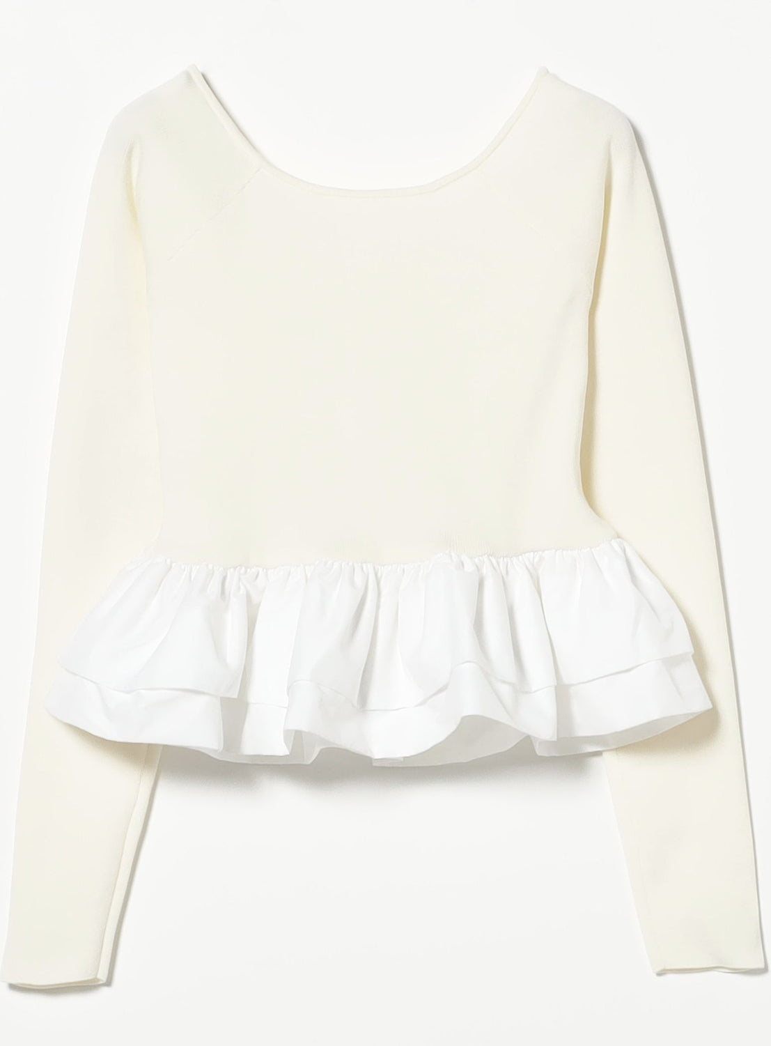 BEAMS SALON / เสื้อถักพัฟฟี่ 2WAY