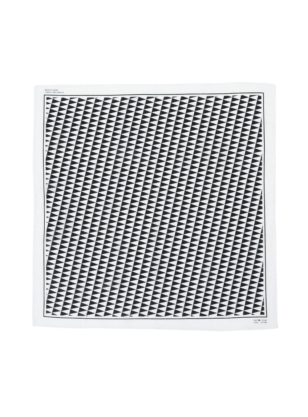 Pennant Checker Bandana