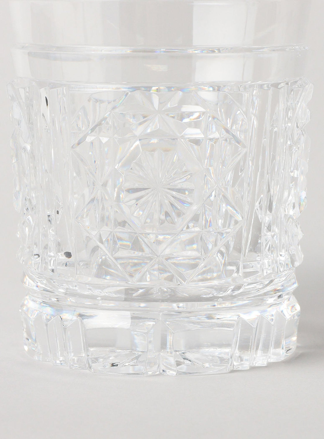 Bino Takumi Glass Studio Deshimaru / Satsuma Kiriko Tumbler (Clear)