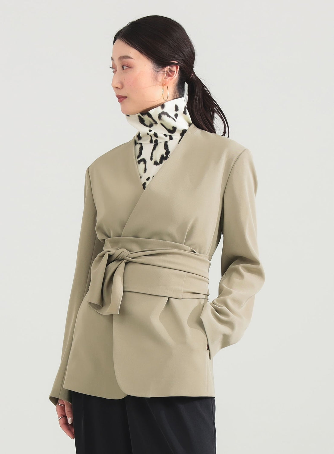Dry Kersey Belted Jacket