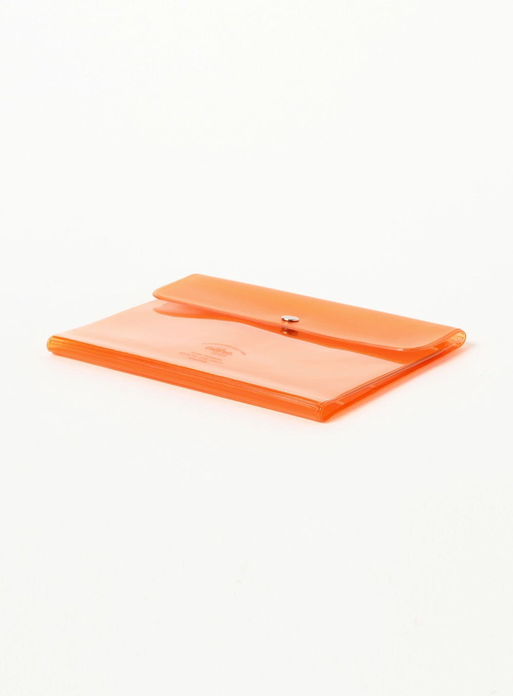 【Exclusive】nahe(R) / Clear Travel Organizer Orange