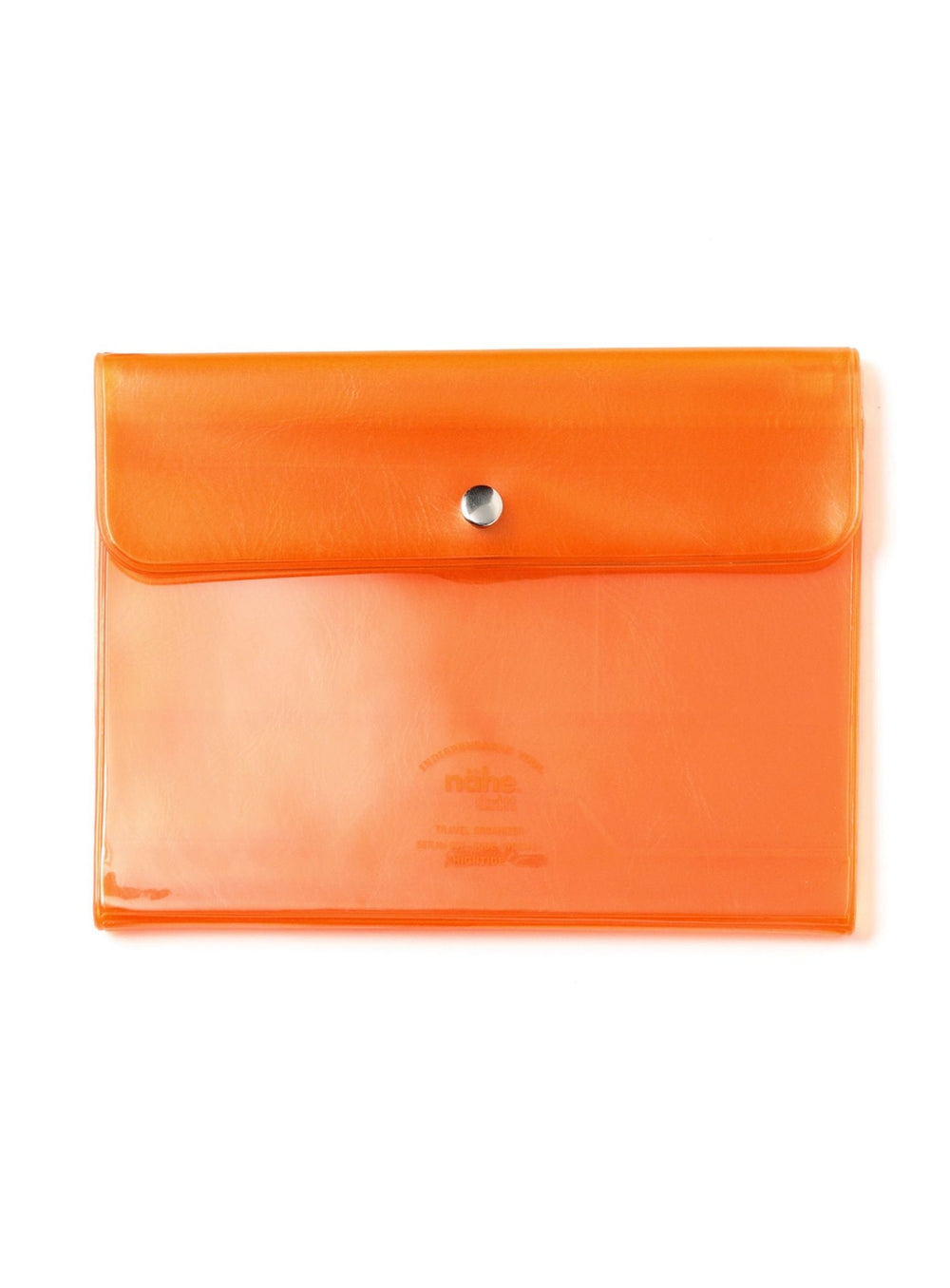【Exclusive】nahe(R) / Clear Travel Organizer Orange