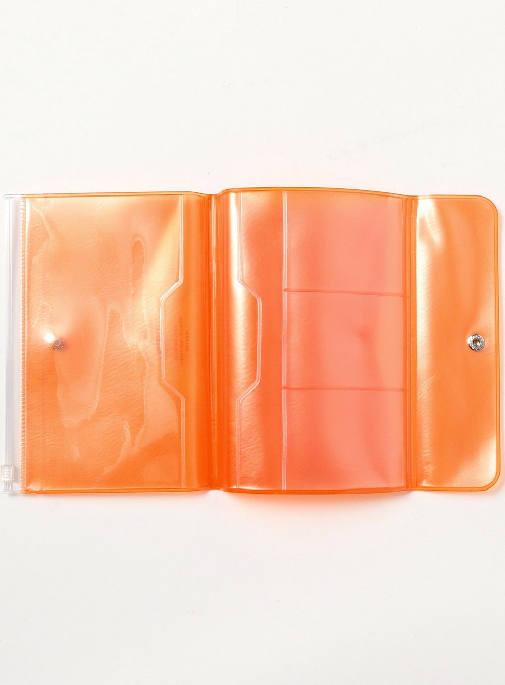 【Exclusive】nahe(R) / Clear Travel Organizer Orange