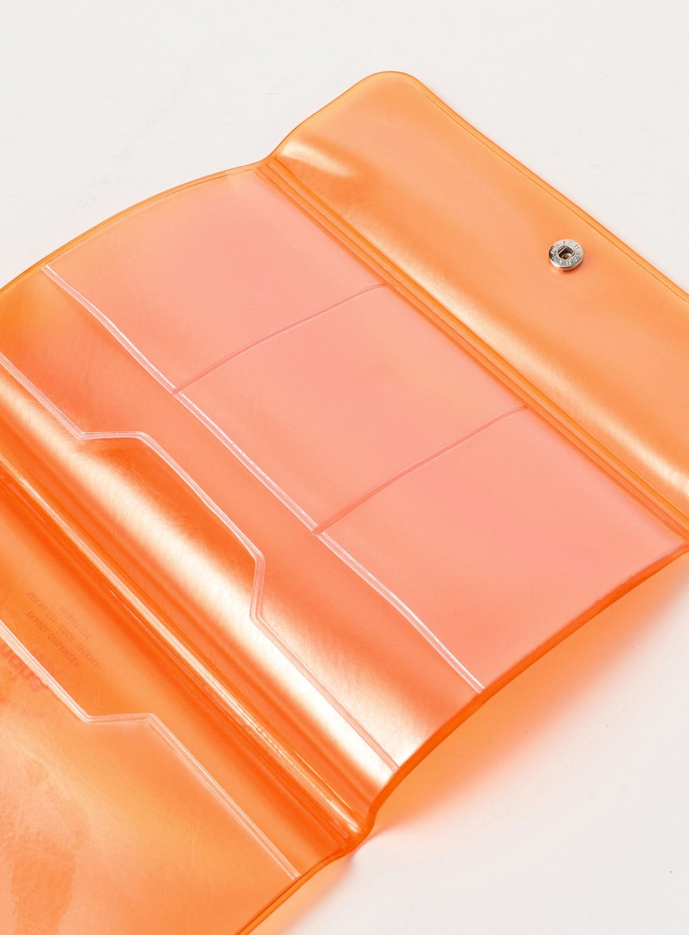 【Exclusive】nahe(R) / Clear Travel Organizer Orange