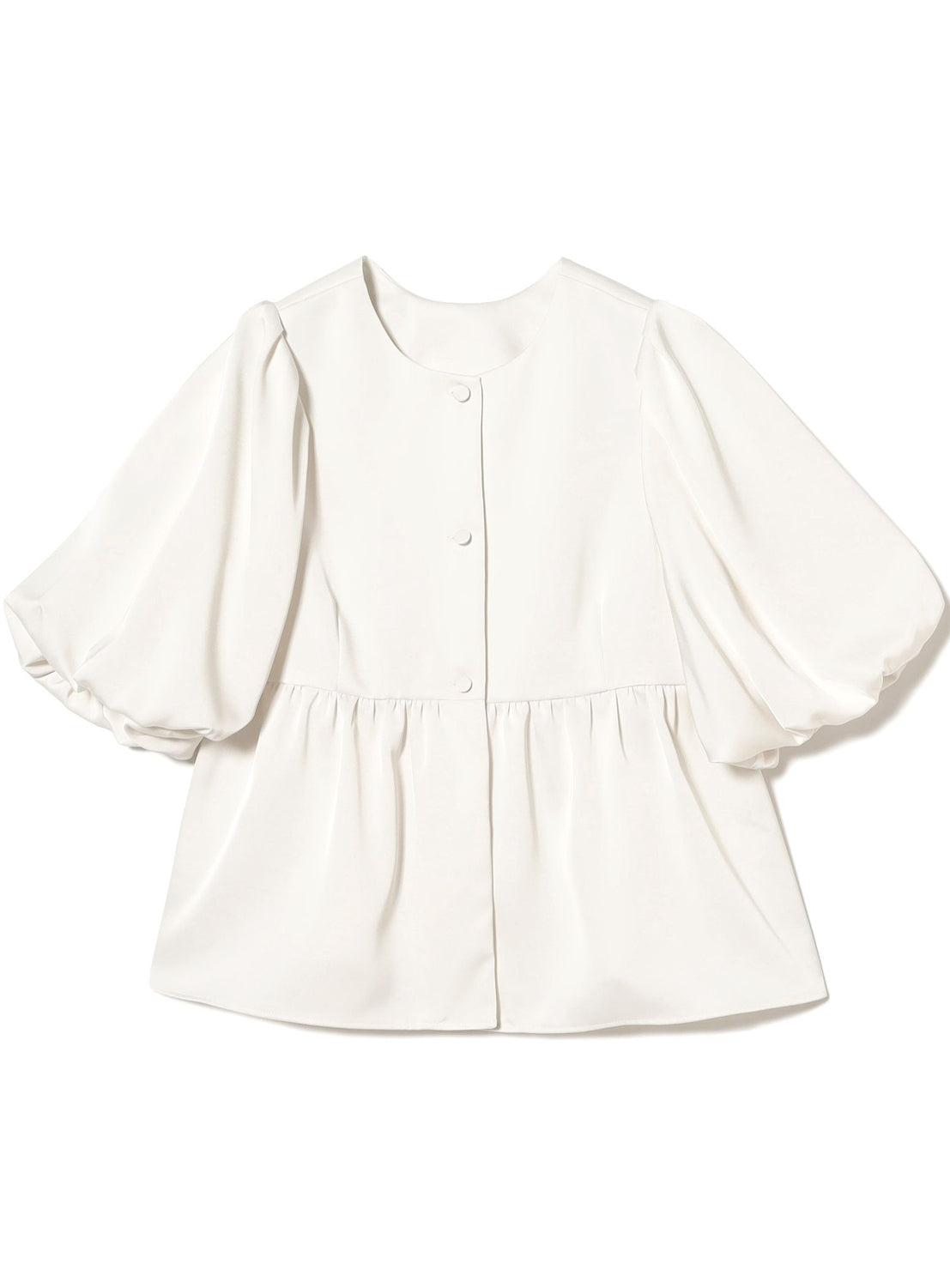BEAMS SALON / Silky Puff Blouse