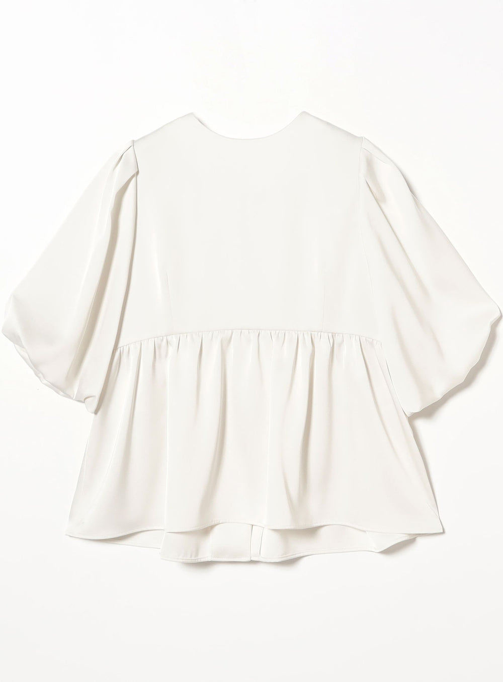 BEAMS SALON / Silky Puff Blouse
