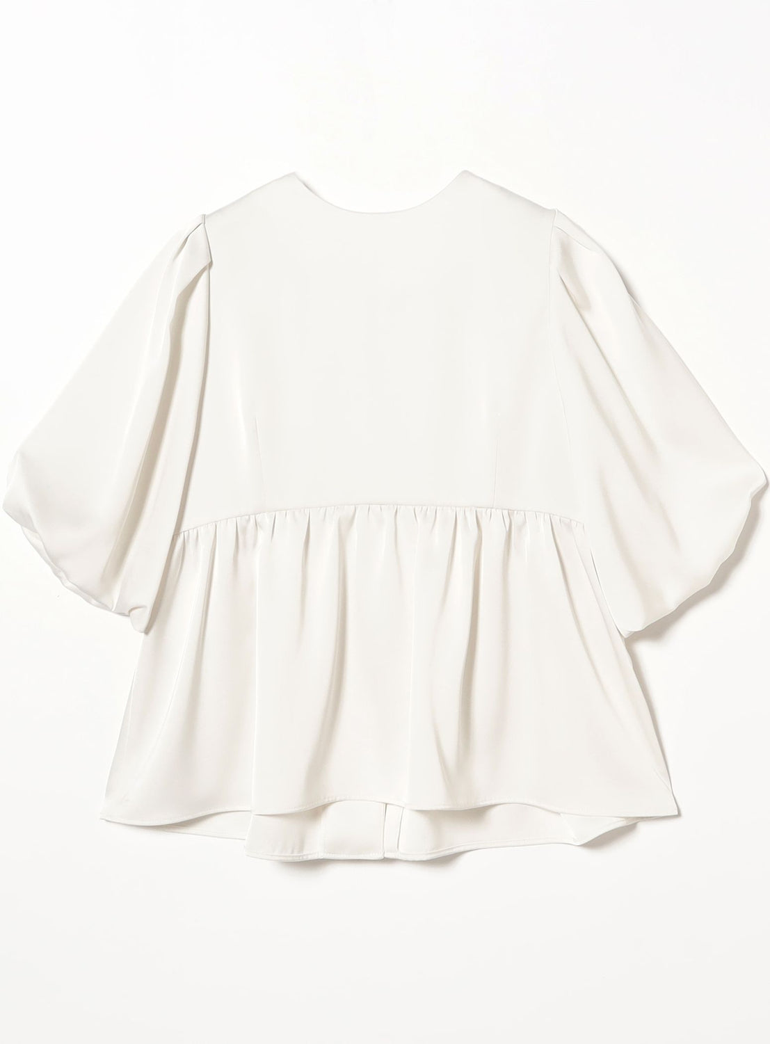 BEAMS SALON / Silky Puff Blouse