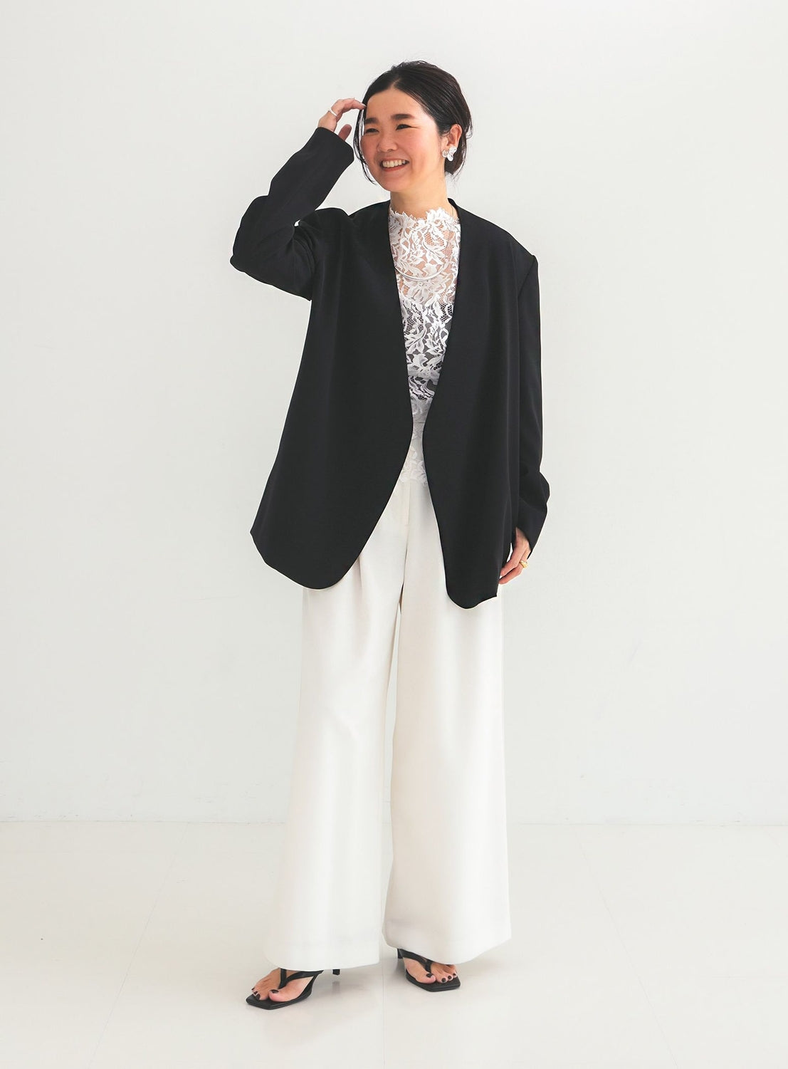 Poplin Two-Tuck Pants