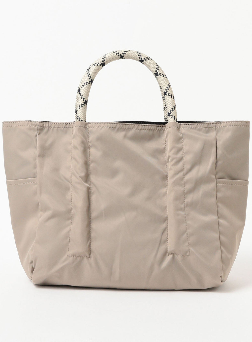NOMADIS / SAC2 W กระเป๋าโท้ทผ้าไนลอนพิมพ์โลโก้สไตล์คอลเลจ