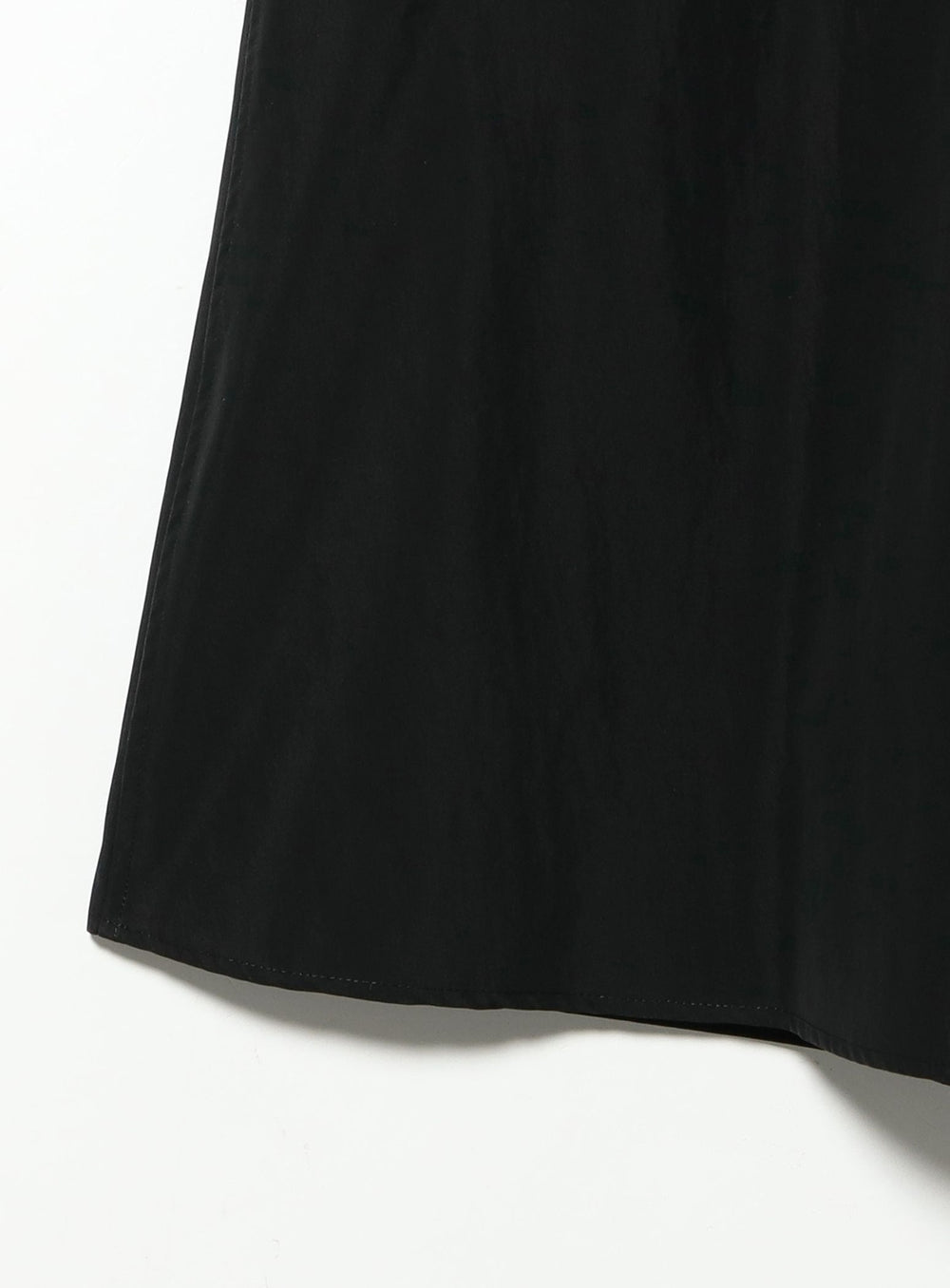 Cotton Nylon Flare Shirt Dress