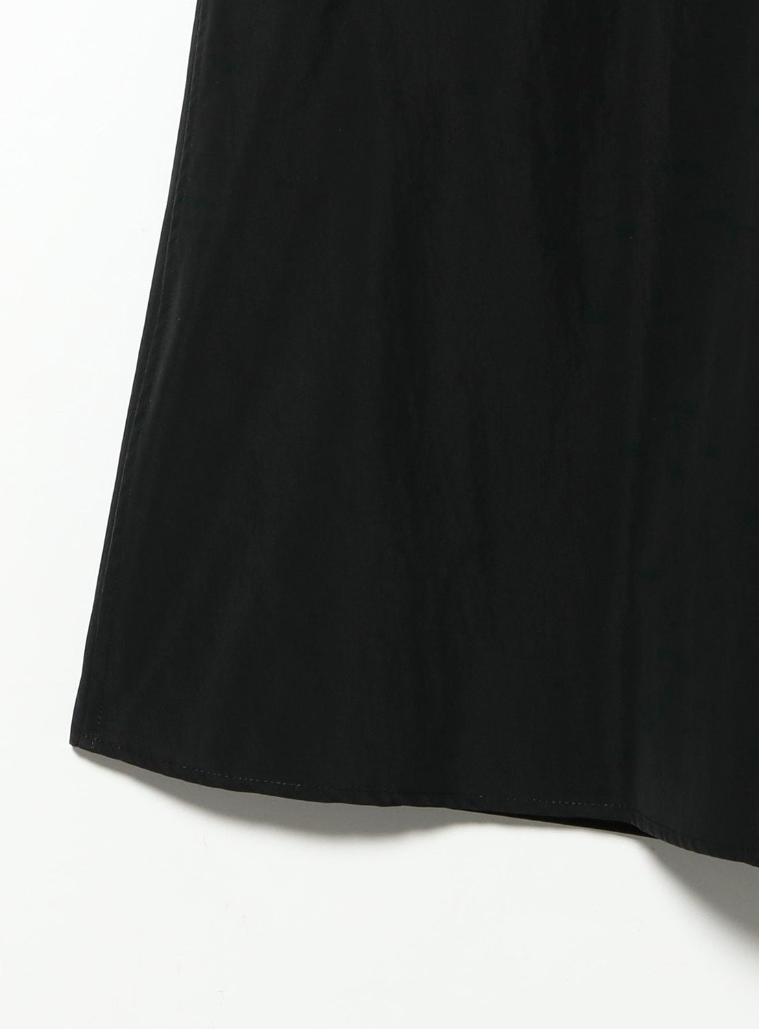 Cotton Nylon Flare Shirt Dress