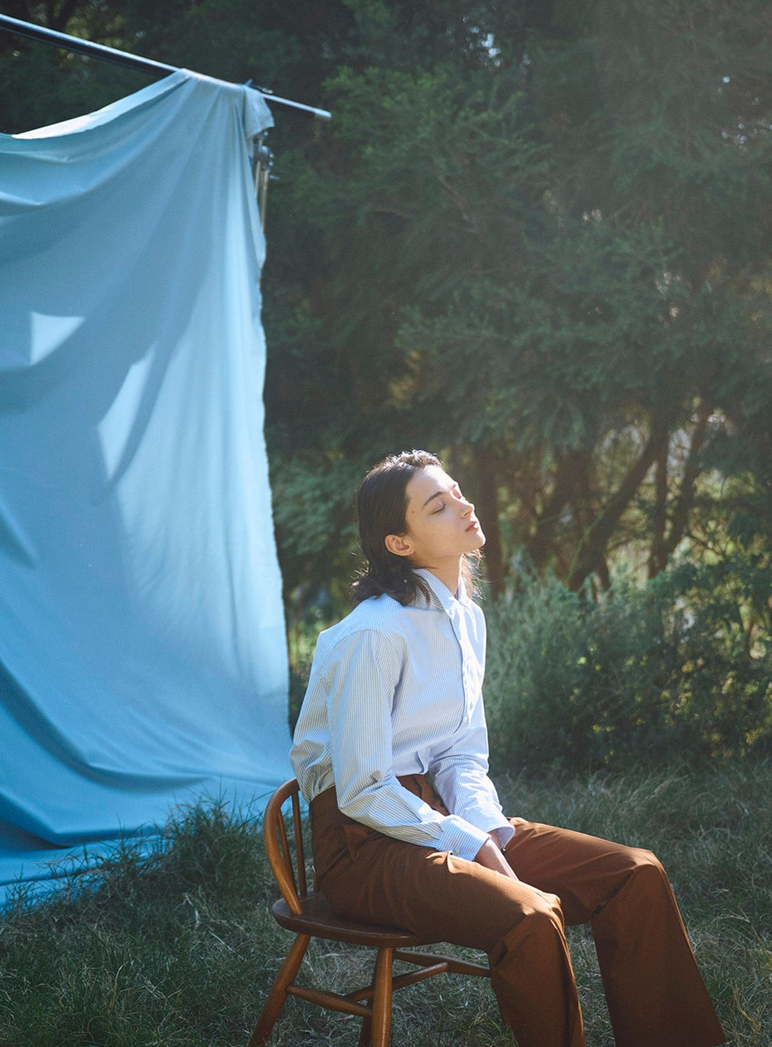 AK+1 / Cotton Oxford Shirt