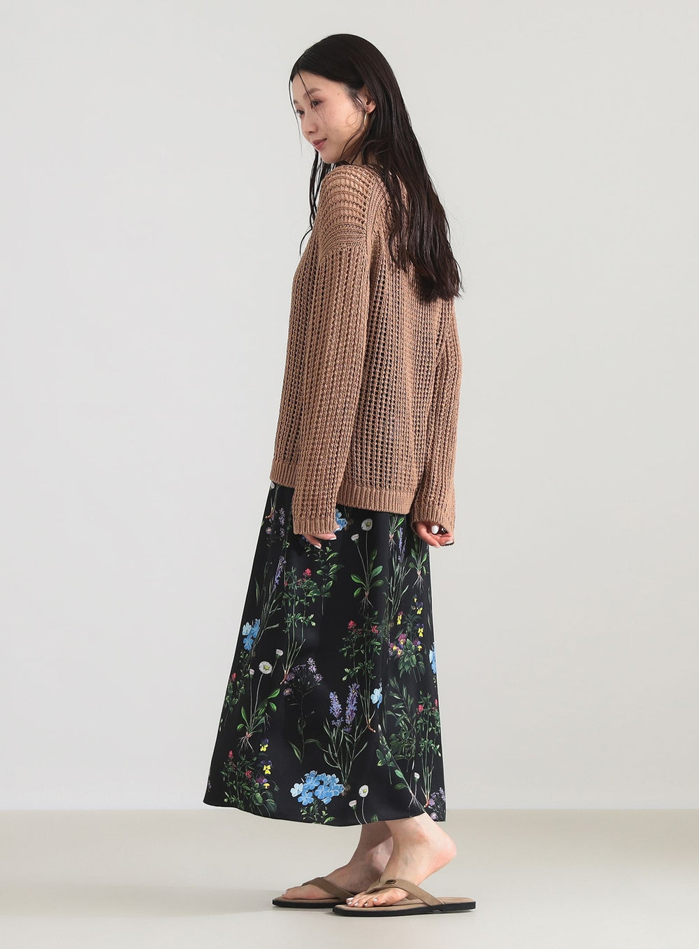 3-Gauge Cotton Mesh Pullover