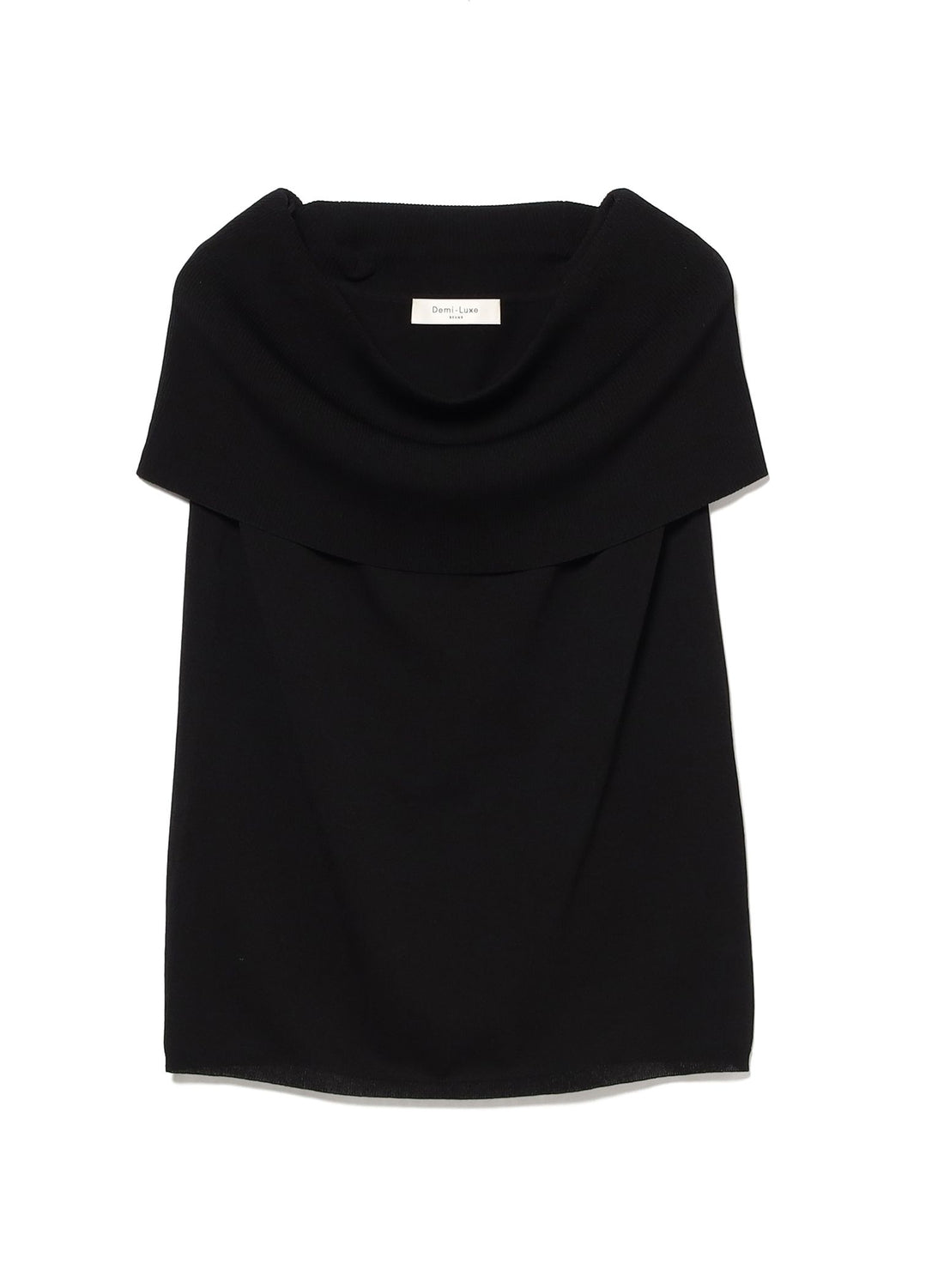 Off-Shoulder Sleeveless Knit