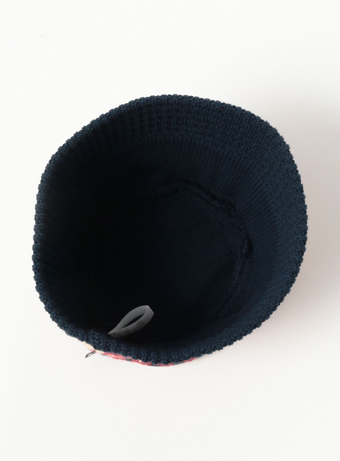 Diamond Jacquard Knit Bucket Hat