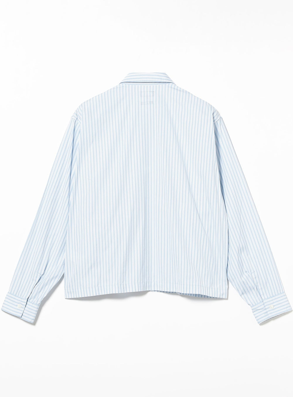 เสื้อเชิ้ตลายทางติดซิป