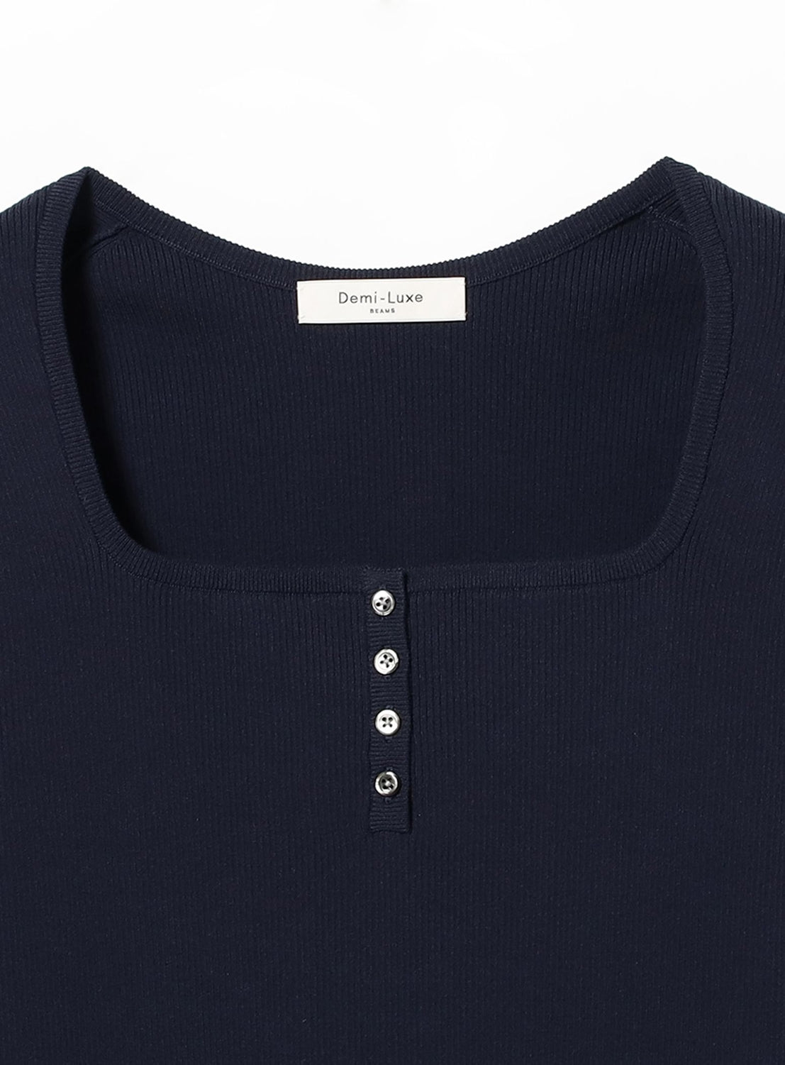 16-Gauge Cotton Henley Neck Pullover