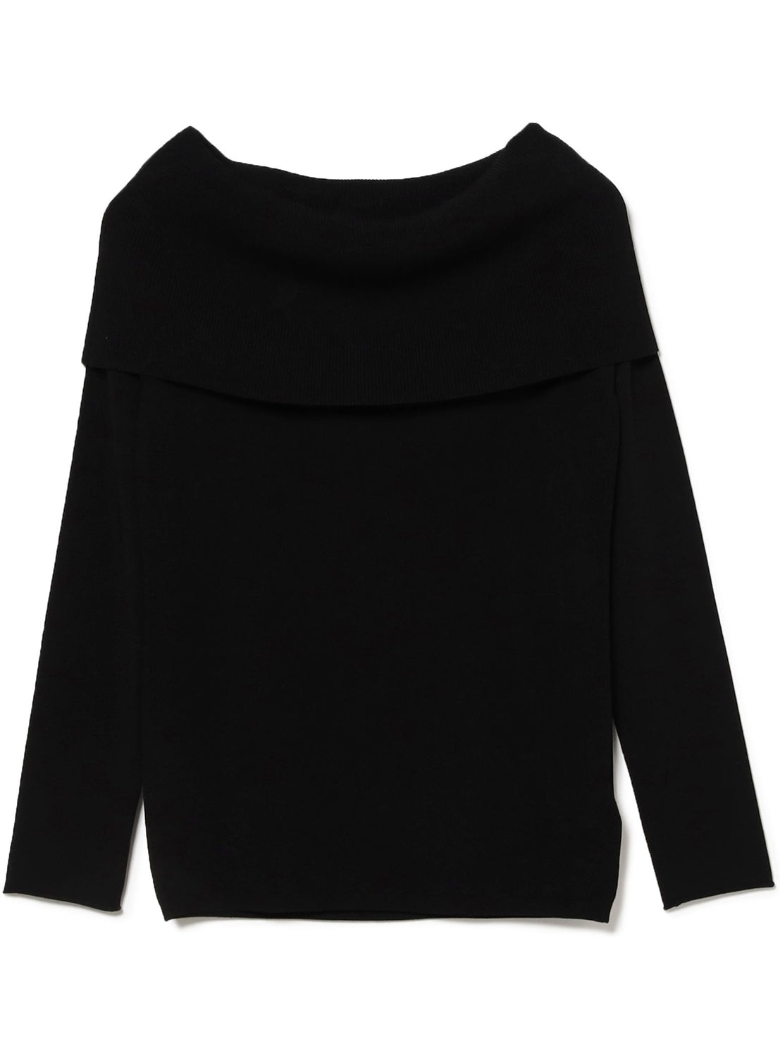 Off-shoulder Pullover Knit