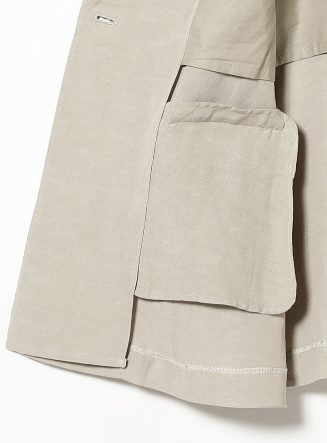 AK+1 / Linen Belted Gilet