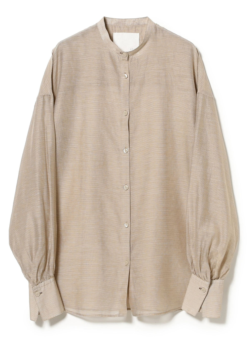 AK+1 / Cotton Silk Gingham Shirt