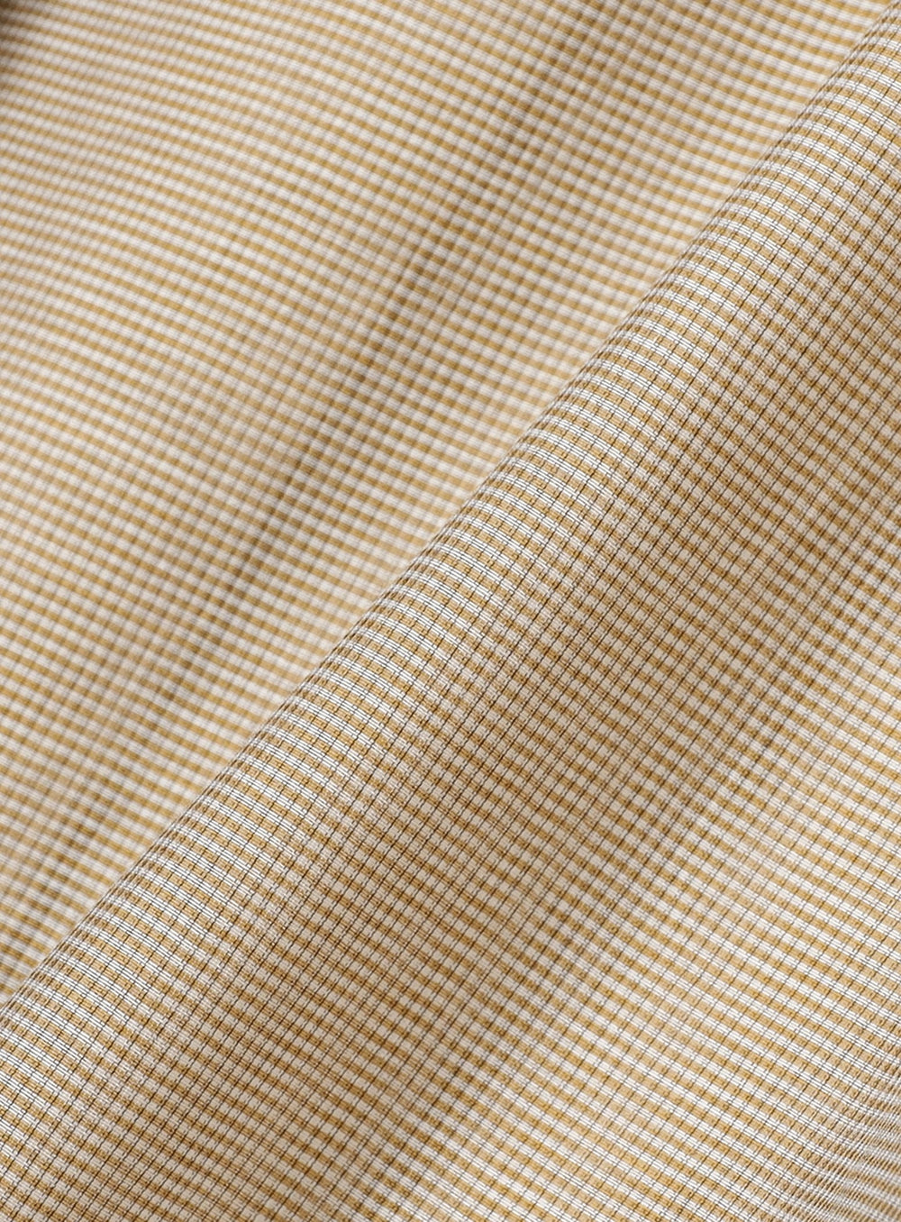 AK+1 / Cotton Silk Gingham Shirt