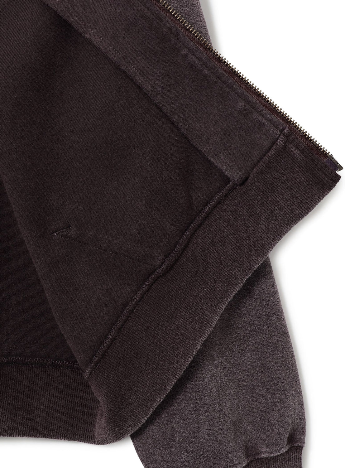 Faded Full-Zip Hoodie
