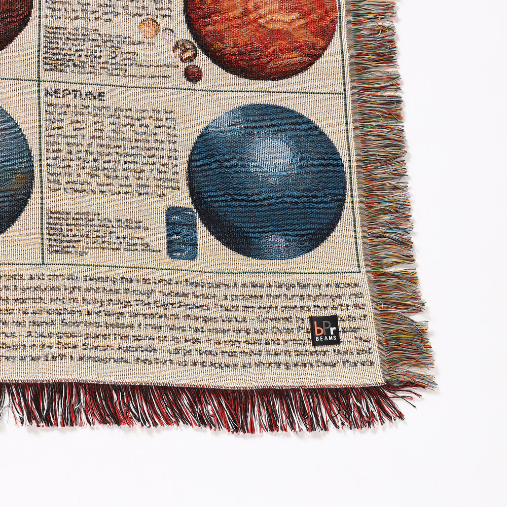 SOLAR SYSTEM Throw Blanket