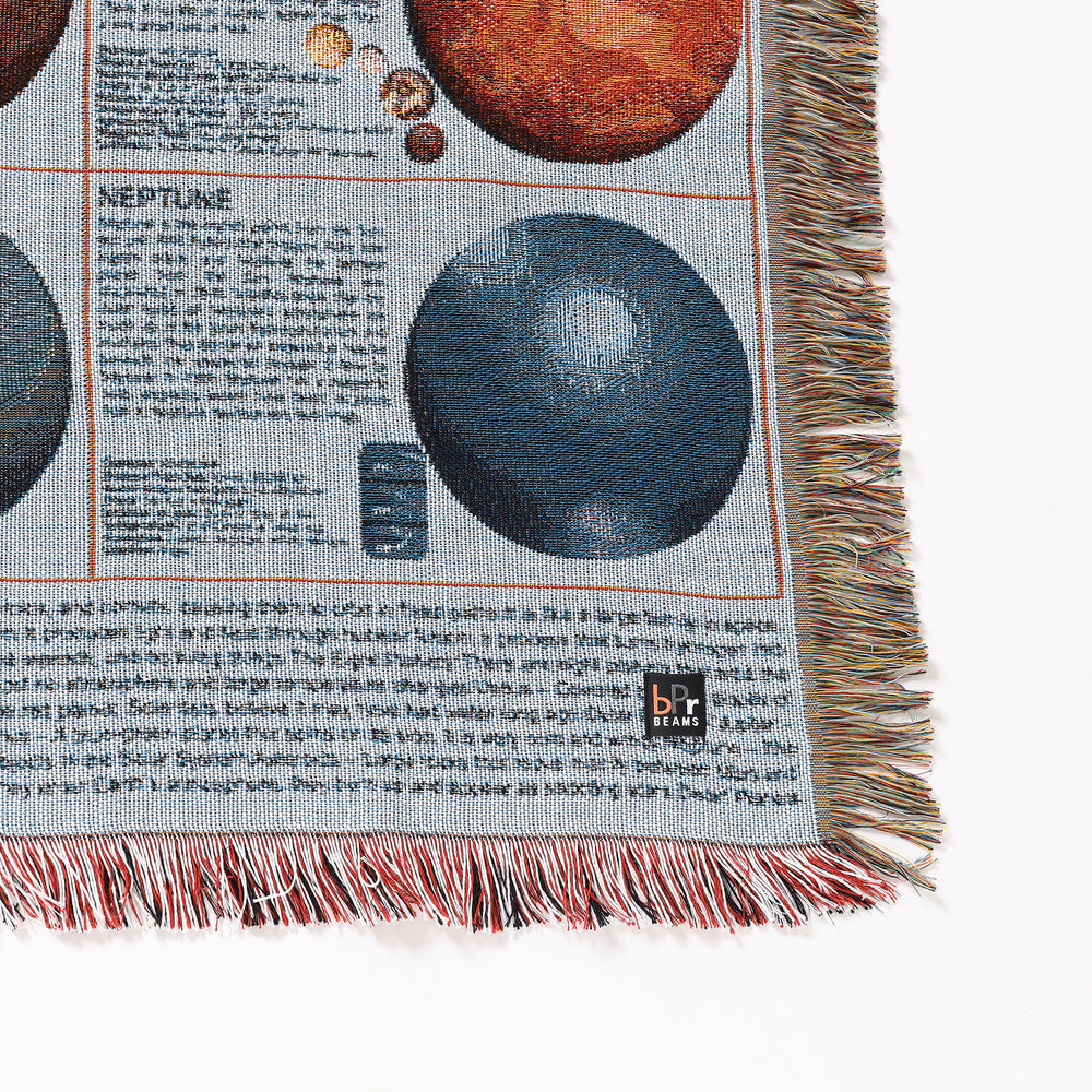 SOLAR SYSTEM Throw Blanket