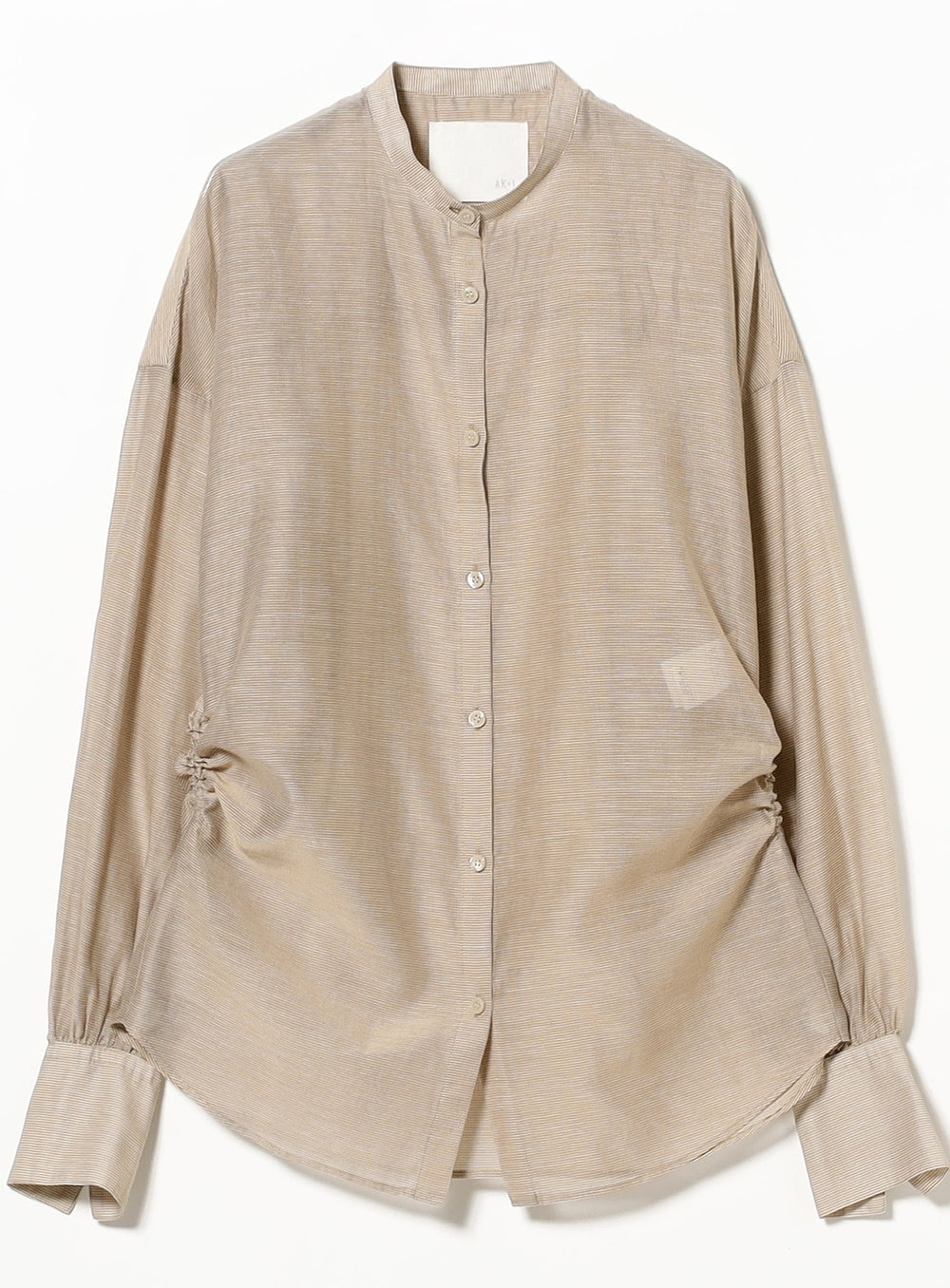AK+1 / Cotton Silk Gingham Shirt