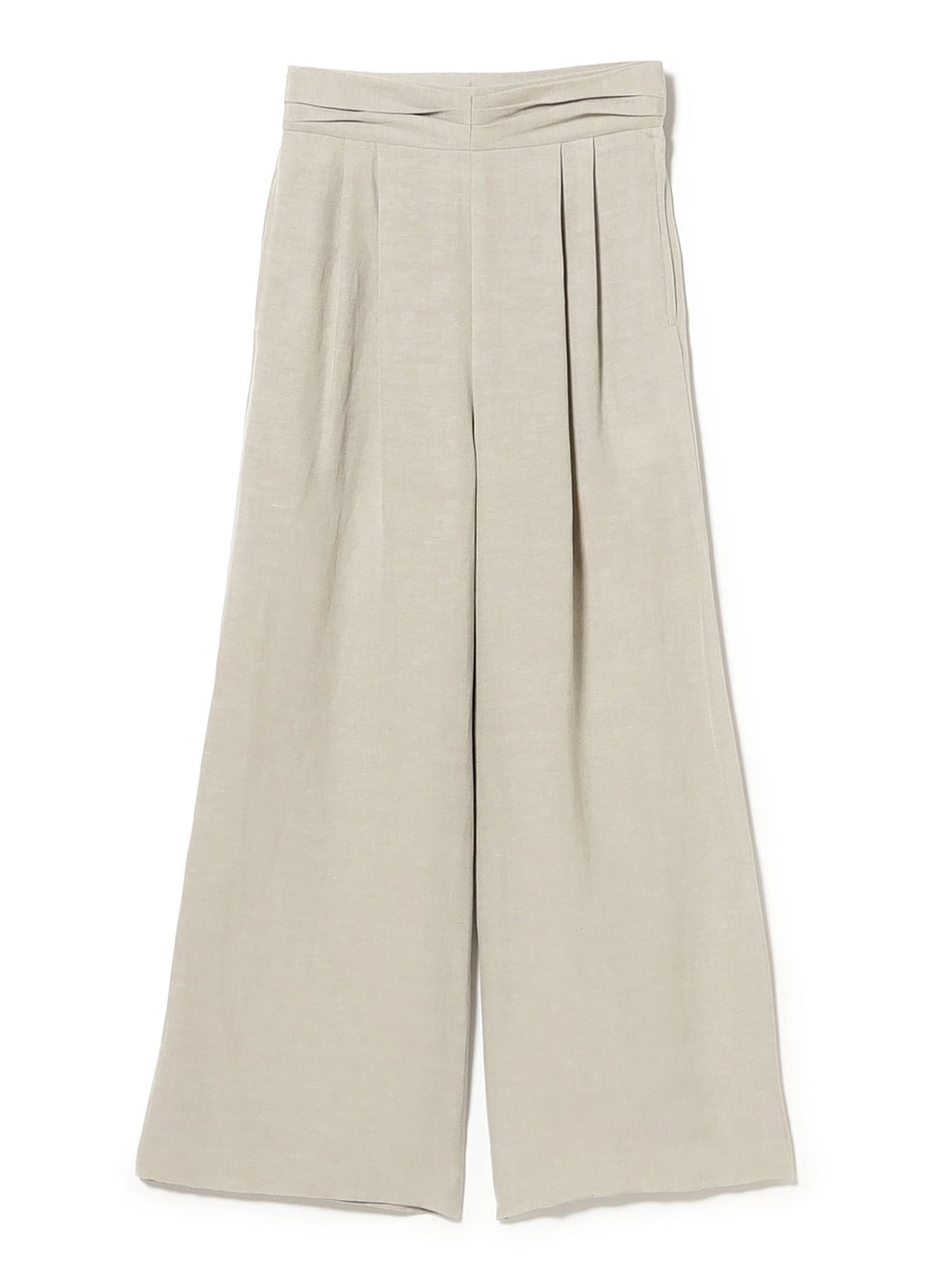AK+1 / Linen Double-Pleated Pants