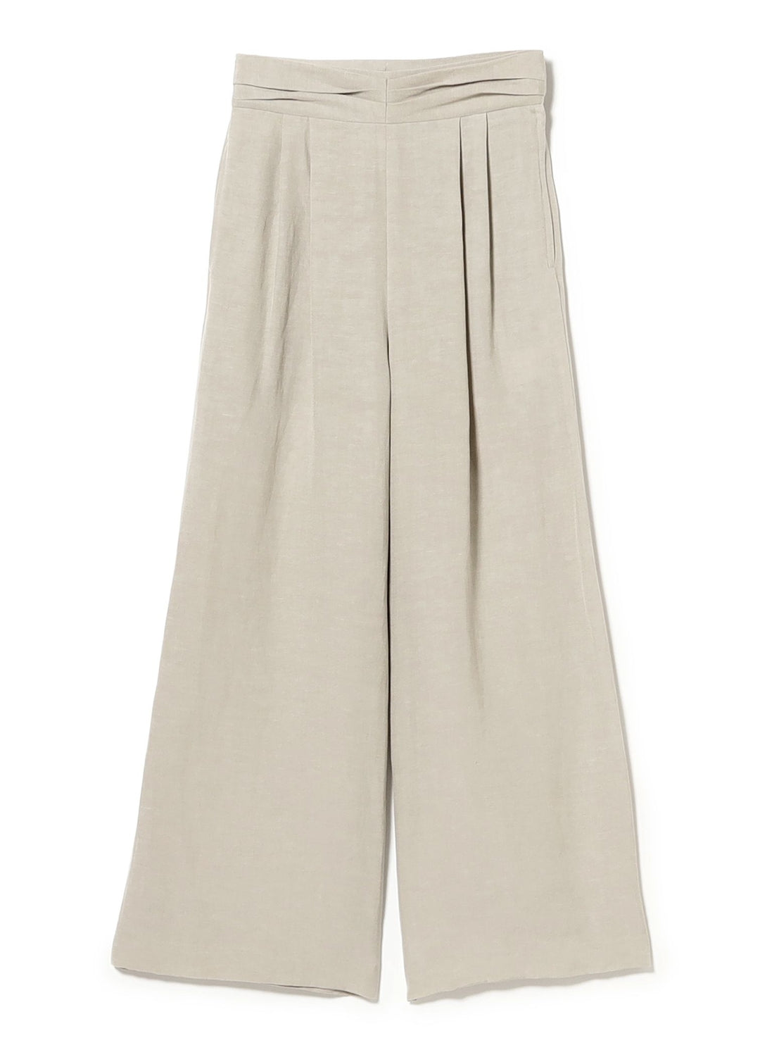 AK+1 / Linen Double-Pleated Pants
