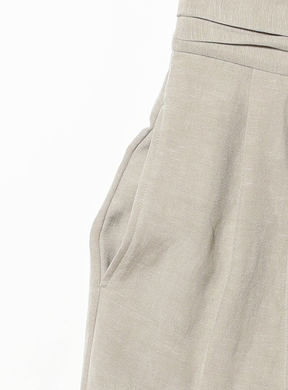 AK+1 / Linen Double-Pleated Pants