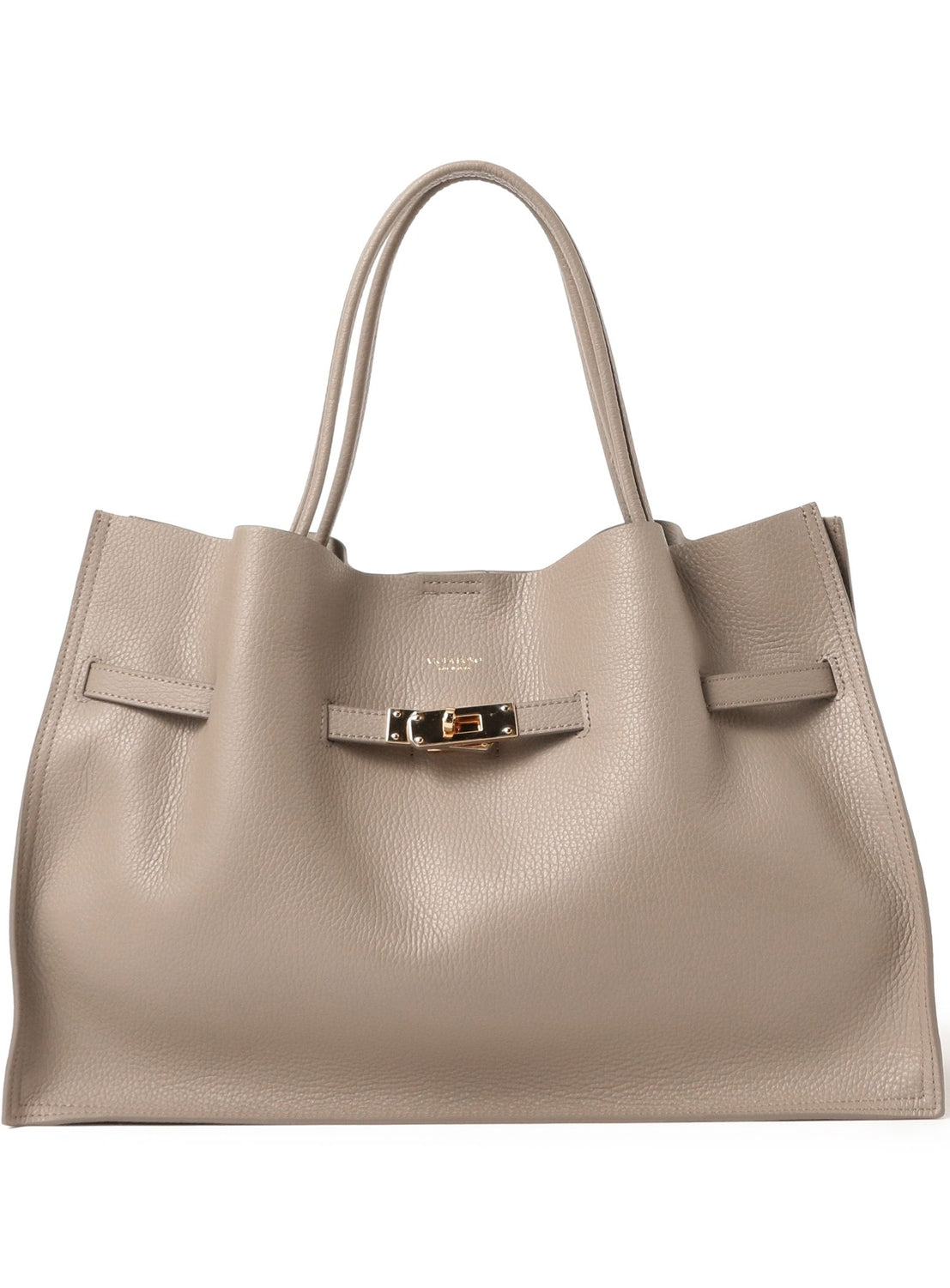 กระเป๋าโท้ท VIOLAd’ORO / TRERO หนังลายกรวดตกแต่ง Croa ขนาด L (Limited Edition สำหรับเว็บ)