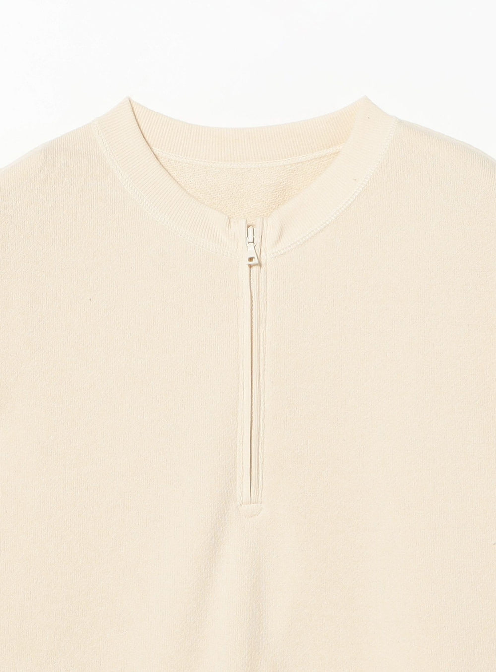 เสื้อสเวตเตอร์ครึ่งซิปผ้าเฟรนช์เทอร์รี่