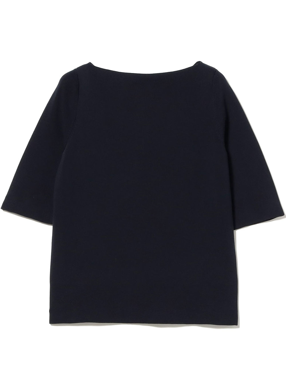 เสื้อถักคอเรือเรียบง่าย .M