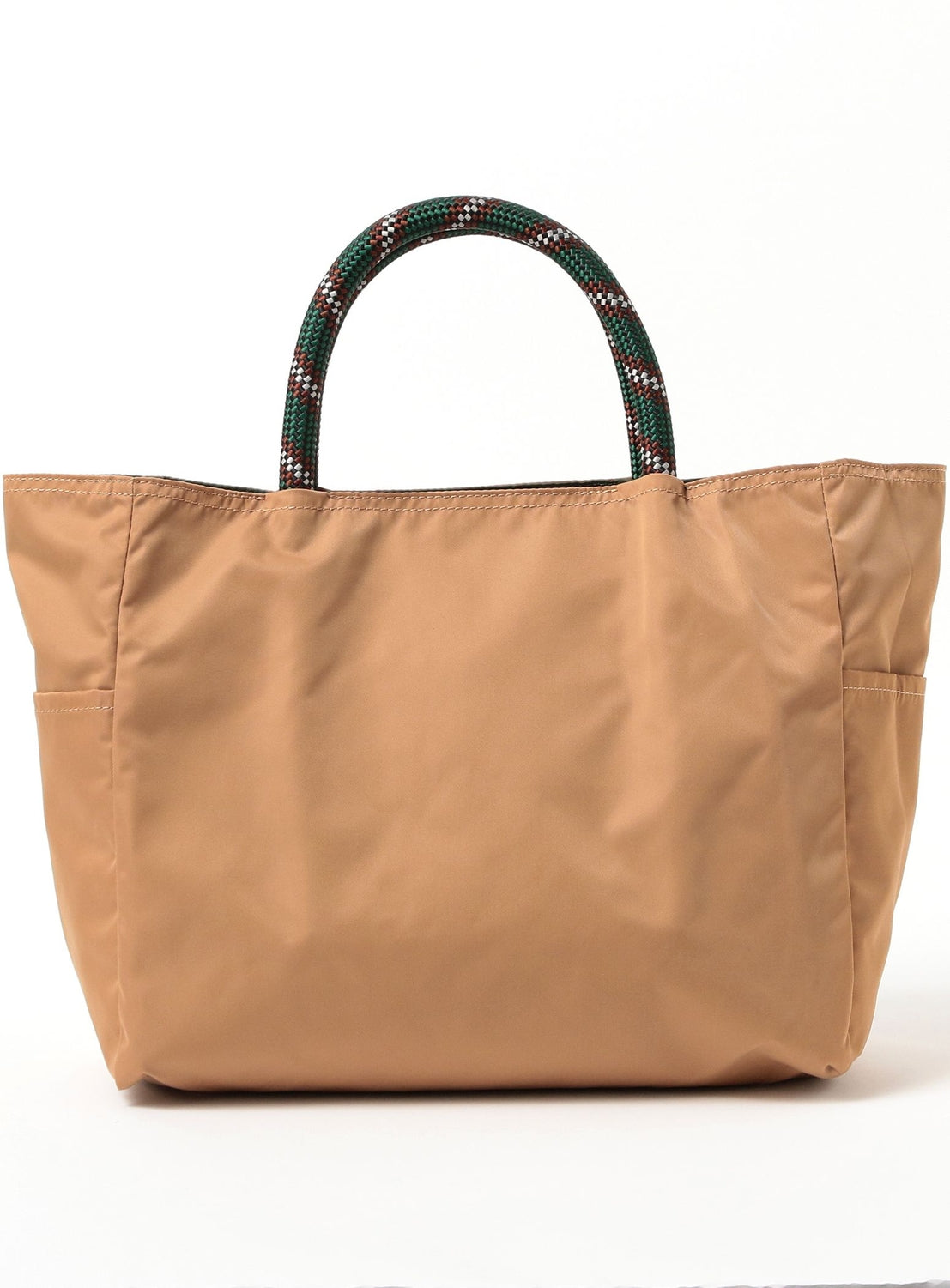 NOMADIS / SAC2 W กระเป๋าโท้ทพิมพ์ลายโลโก้สไตล์คอลเลจแบบกลับด้านได้