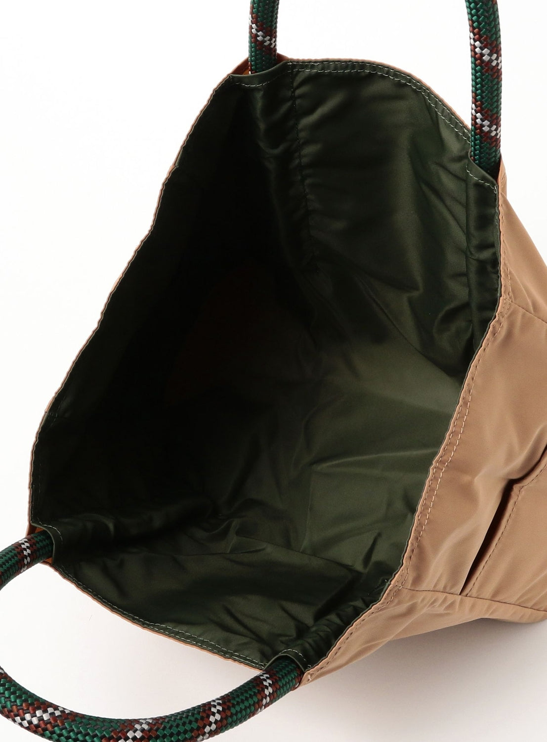 NOMADIS / SAC2 W กระเป๋าโท้ทพิมพ์ลายโลโก้สไตล์คอลเลจแบบกลับด้านได้