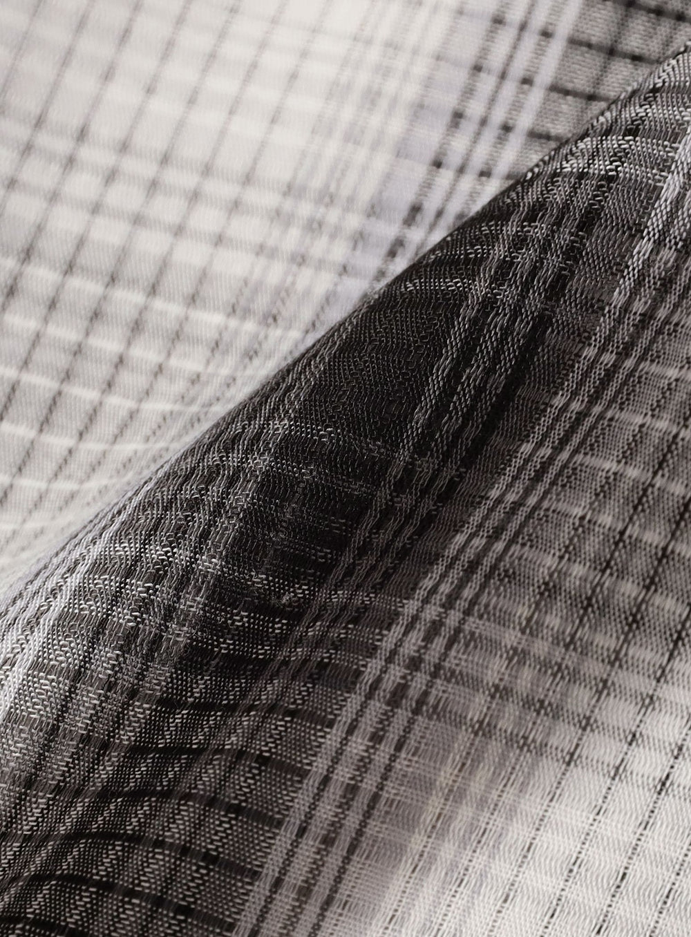Ombre Check Mini Regular Collar Shirt
