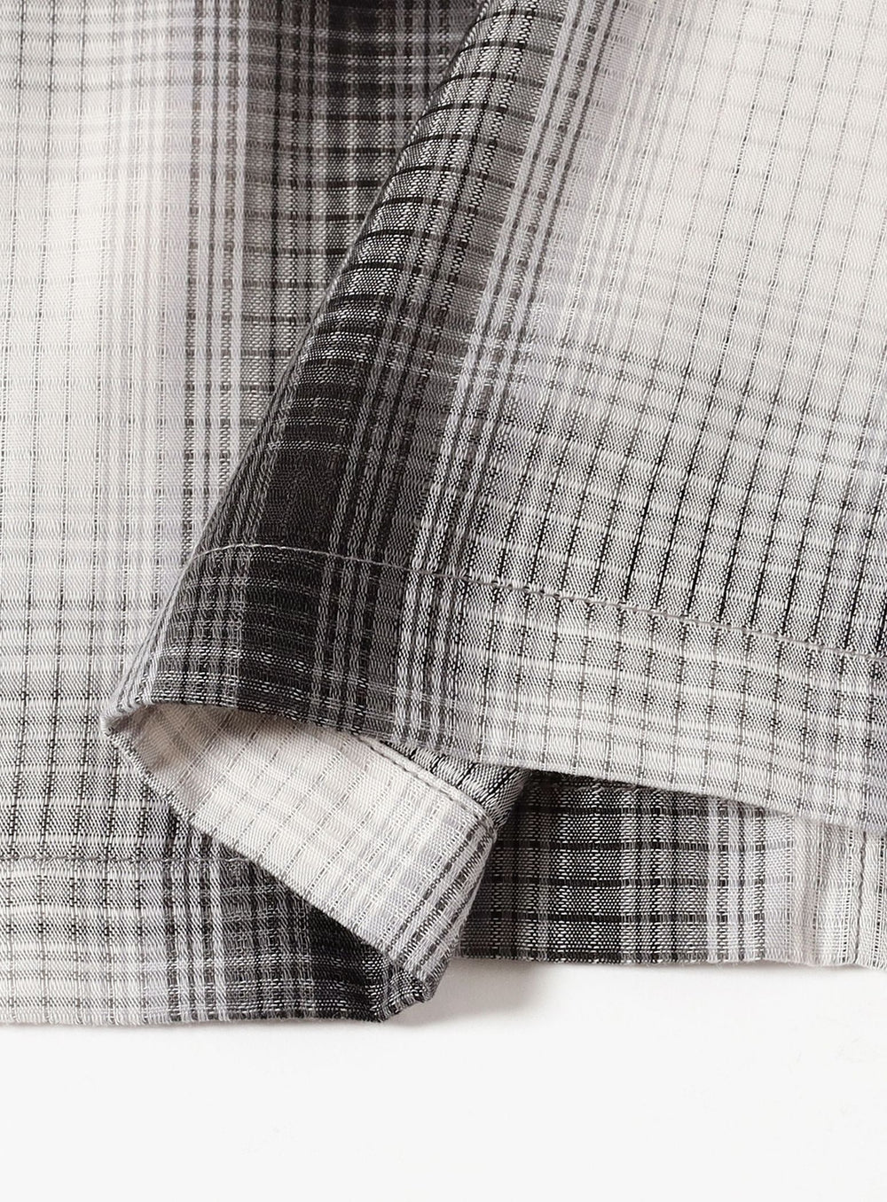 Ombre Check Mini Regular Collar Shirt
