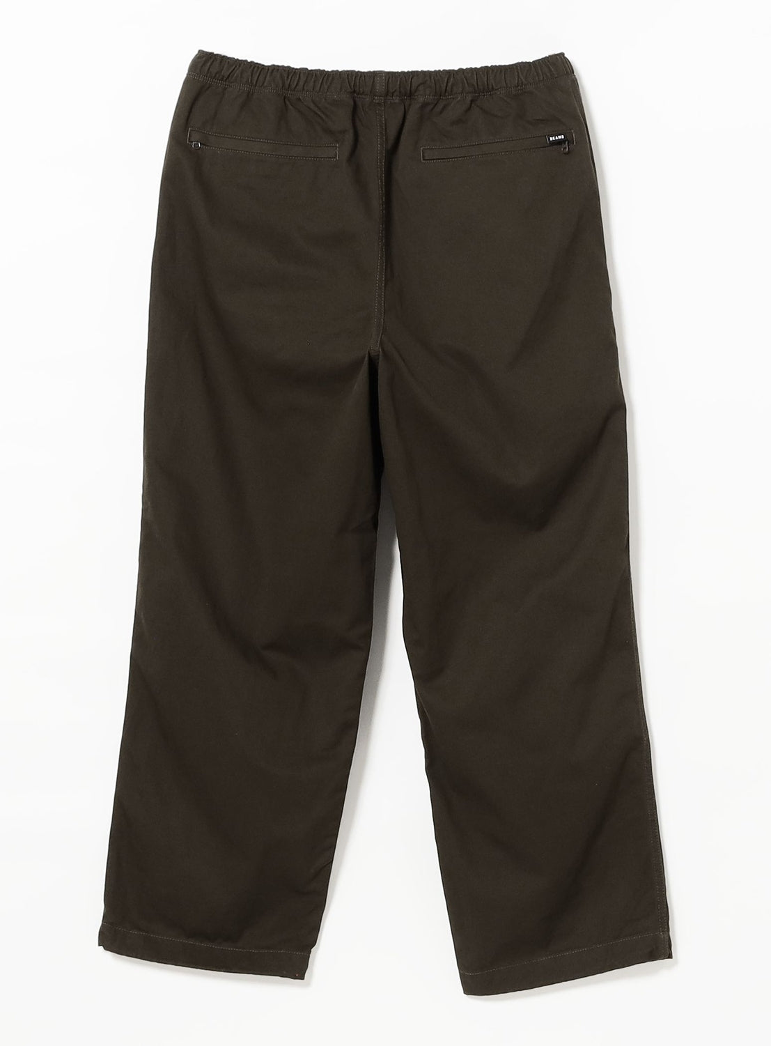 กางเกงผ้าทวิลทรงใส่ง่ายเบสิก